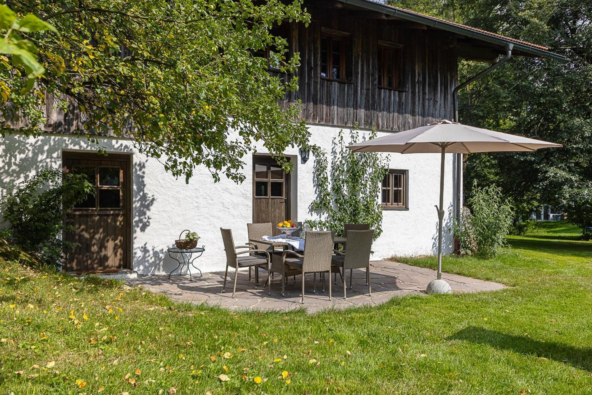 Ferienhaus Noestlbach Pittenhart ภายนอก รูปภาพ